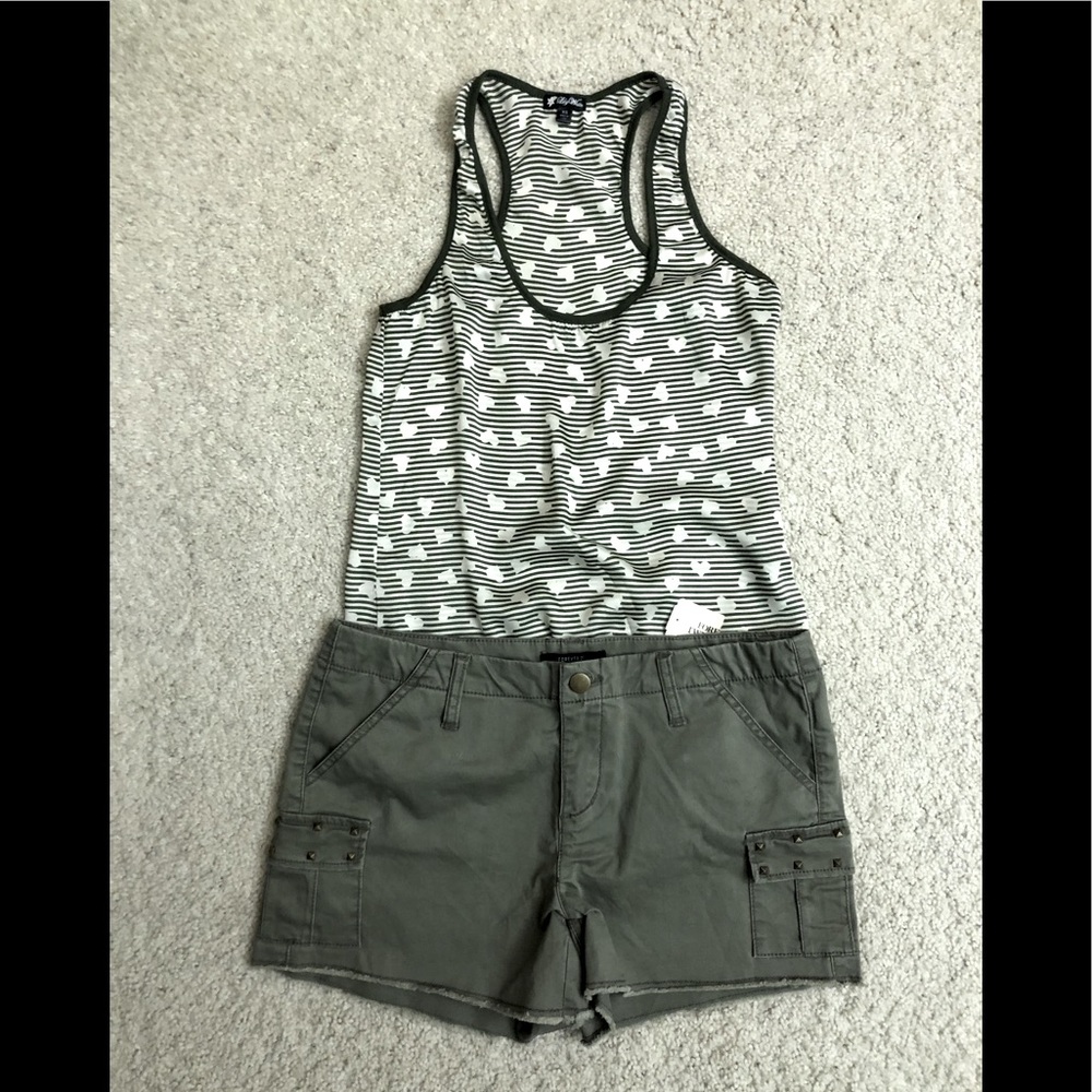 NWT Forever 21 Shorts w/Free Silky Top